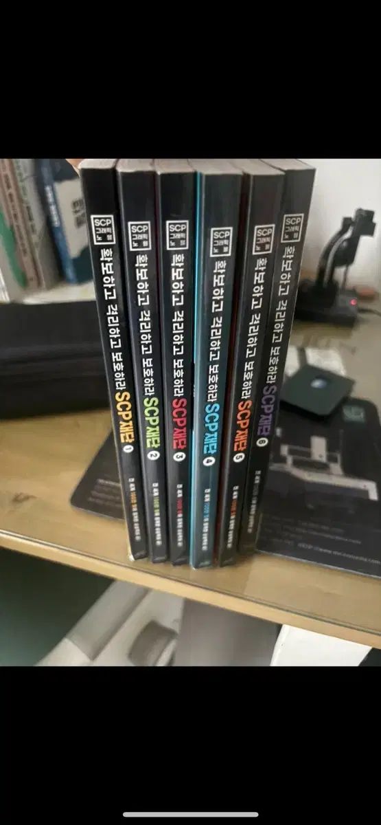 SCP財団 グラフィック ノーブル セット 1-6