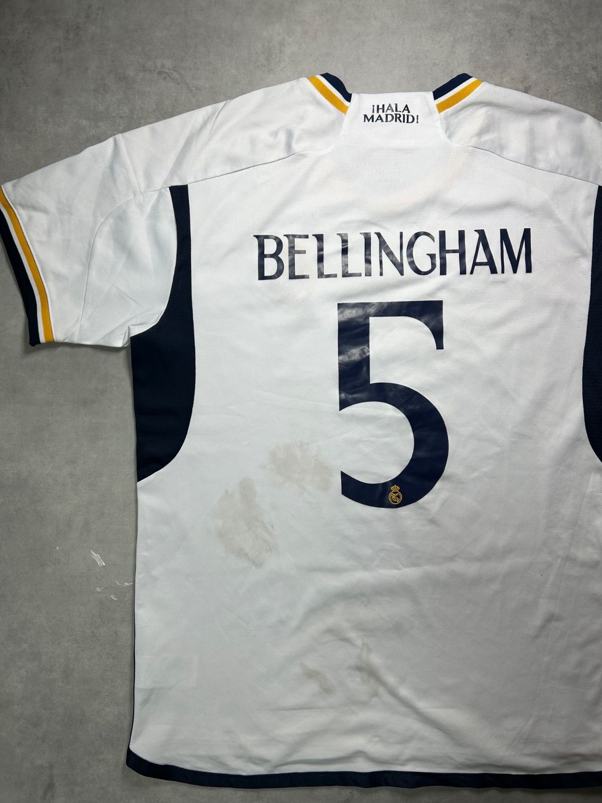 訳あり/XL】アディダス レアル・マドリード 23-24 ベリンガム 5番 SLIM