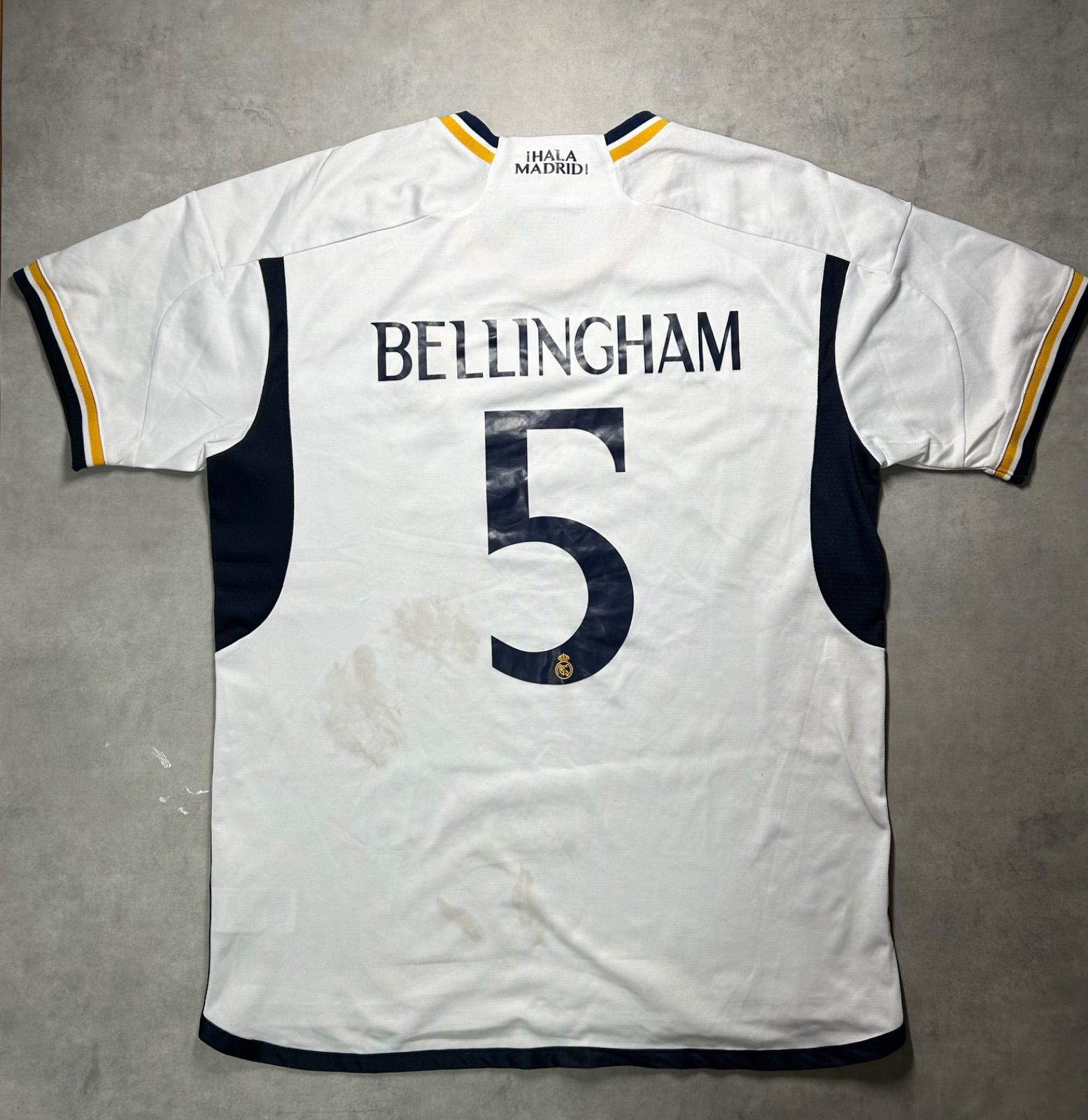 訳あり/XL】アディダス レアル・マドリード 23-24 ベリンガム 5番 SLIM