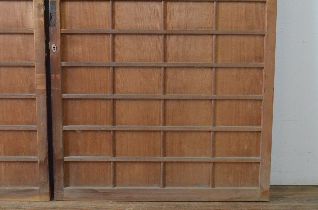 柾目 きつね格子