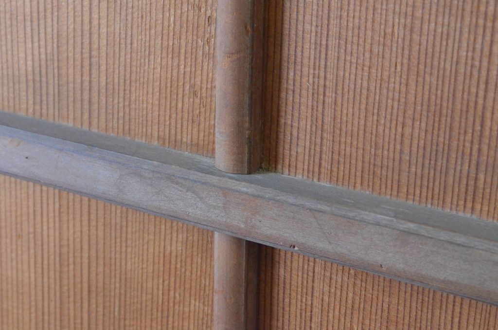 現状販売 マス目格子板戸