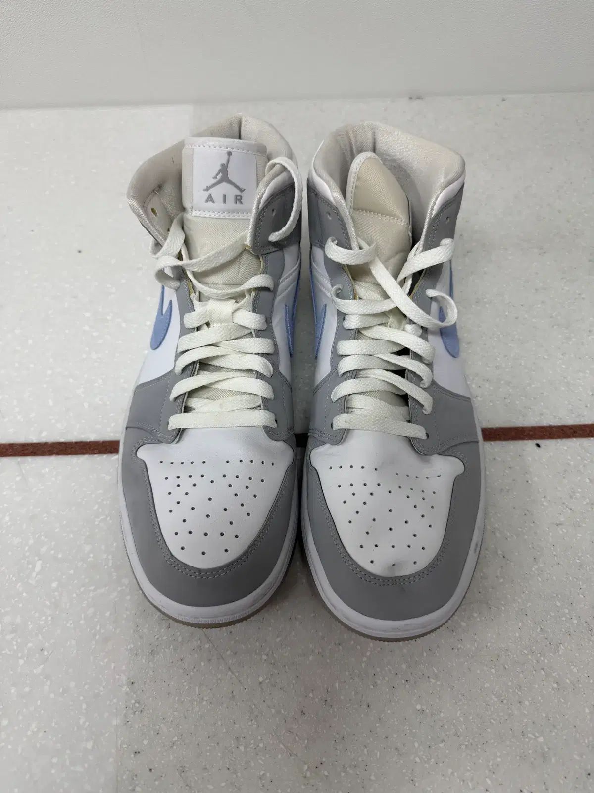 NIKE ジョーダン ミッド ウルフグレー 290 サイズ