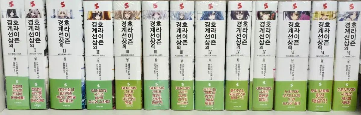 ライトノベル 境界線上のホライゾン GENESIS シリーズ