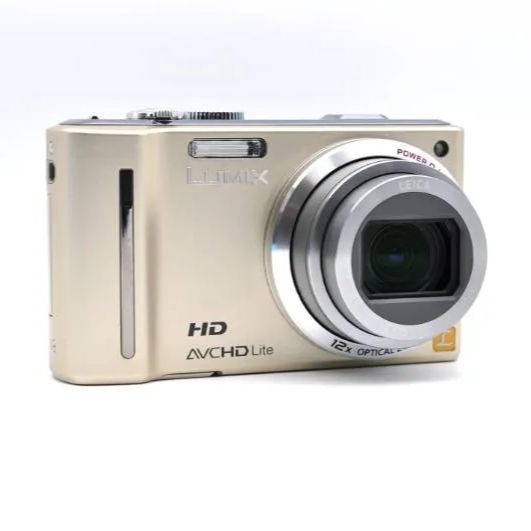 動作ＯＫ Panasonic LUMIX DMC TZ 10 ゴールド コンパクトデジタルカメラ