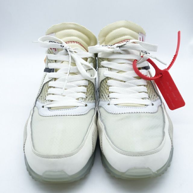 OFF-WHITE 17 aw THE 10 NIKE AIR MAX 90 AA 7293-100 オフホワイト ザテン ナイキ エア マックス スニーカー