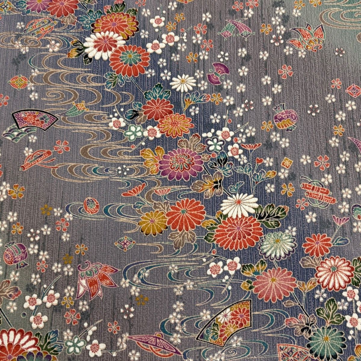 加賀友禅　反物 加賀友禅反物