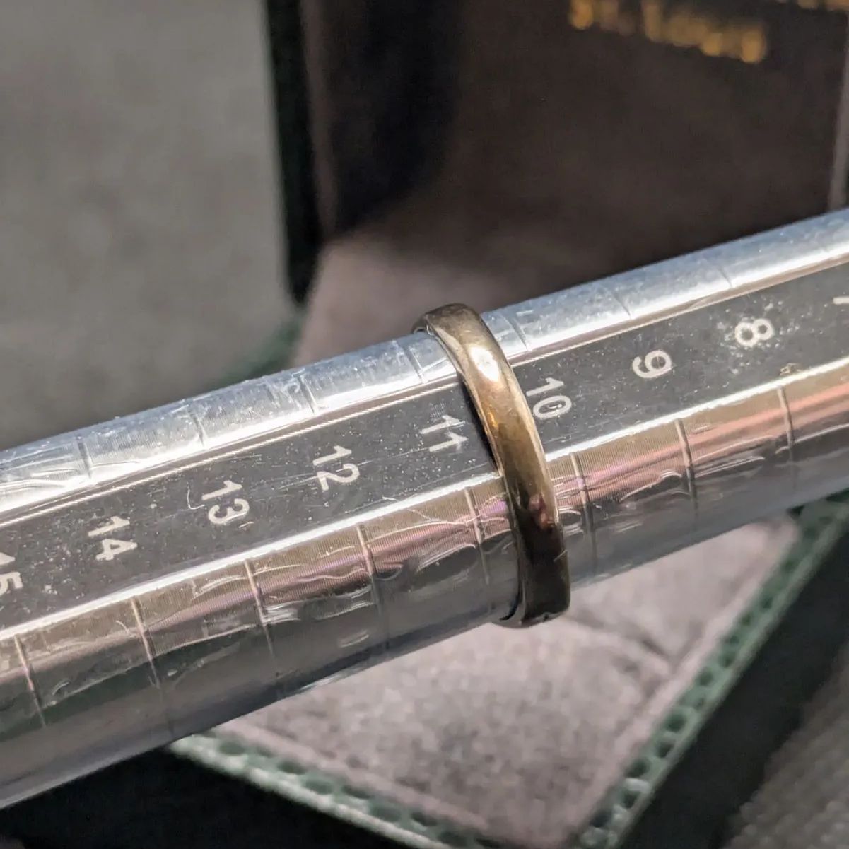 JOSTENS 10K スターリングシルバー 40's 9号 カレッジリング 美品□JOSTENS ジャスティンズ社製 ヴィンテージ 10K カラーストーン