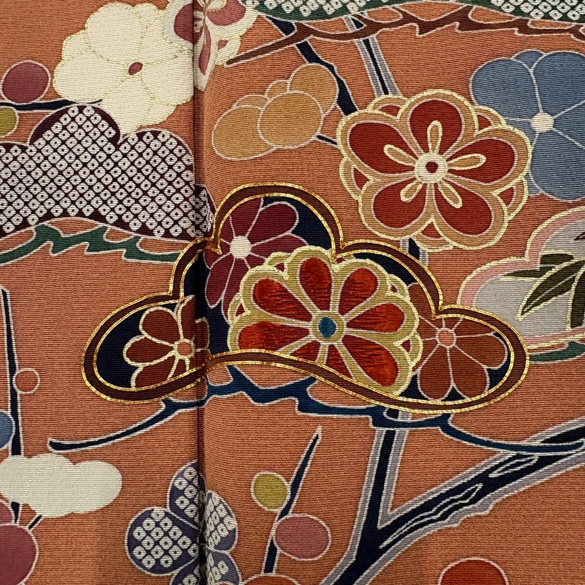 梅 刺繍