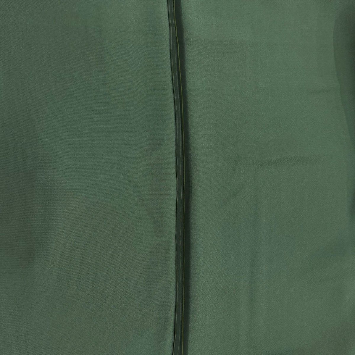  道中着 身丈109.5 cm 裄丈68 L 和装コート 縦縞 深緑 正絹 羽織 着物 浴衣