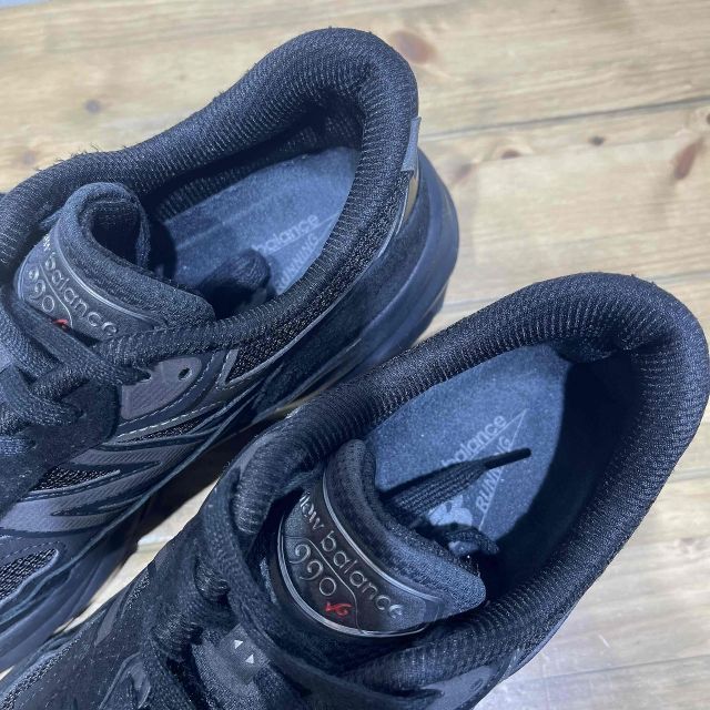  BALANCE U 990 BB 6 BLACK 26.5 cm D ニュー ンス ブラック スニーカー スニーカー 靴