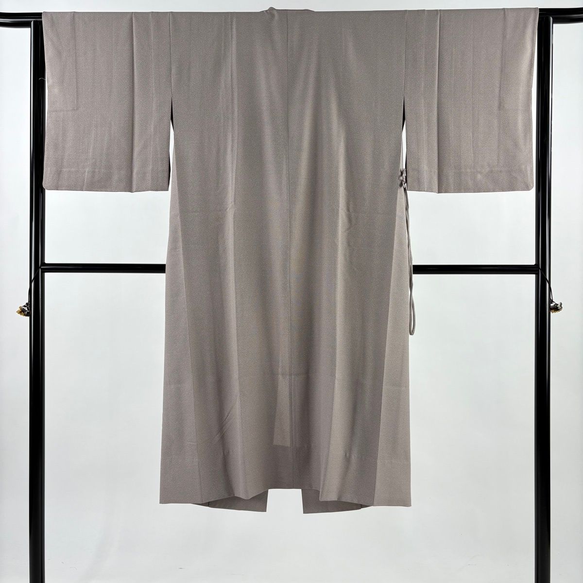 道中着 身丈126 cm 裄丈63 S 和装コート 幾何学 ぼかし 薄小豆 正絹