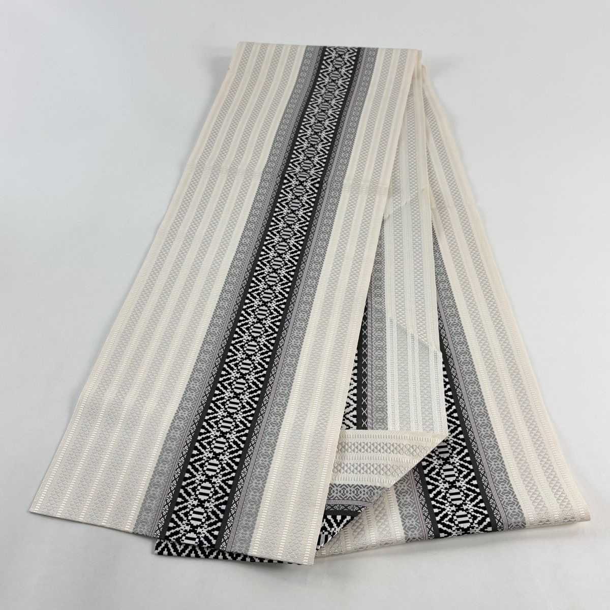 松葉仕立て 八寸名古屋帯