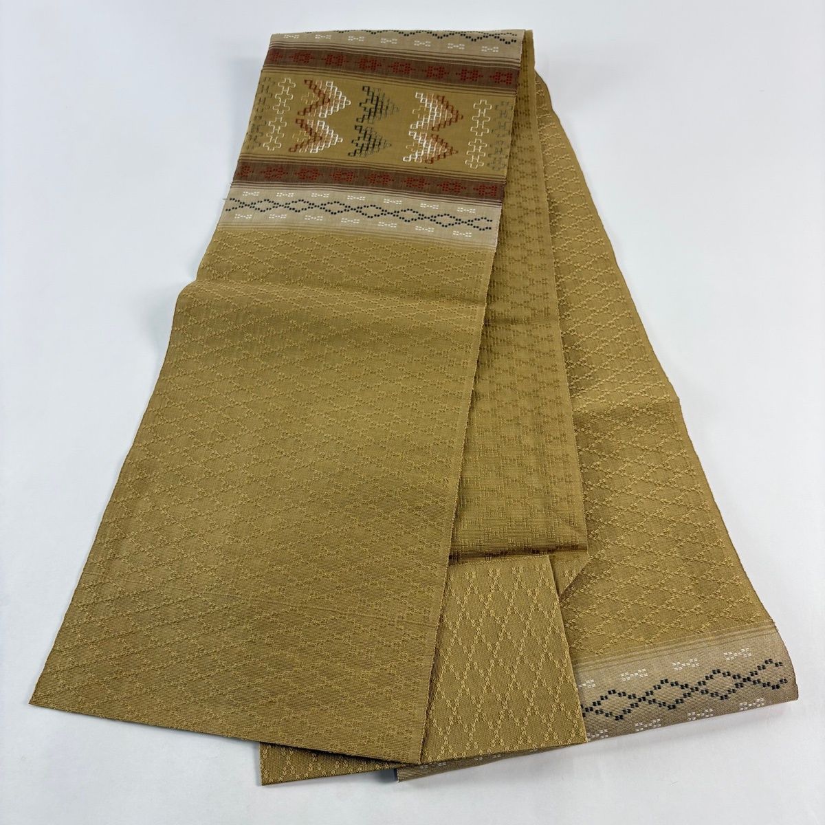 松葉仕立て 八寸名古屋帯