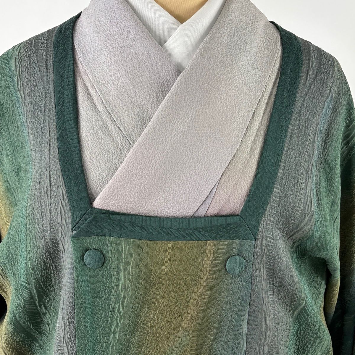 灰緑 正絹