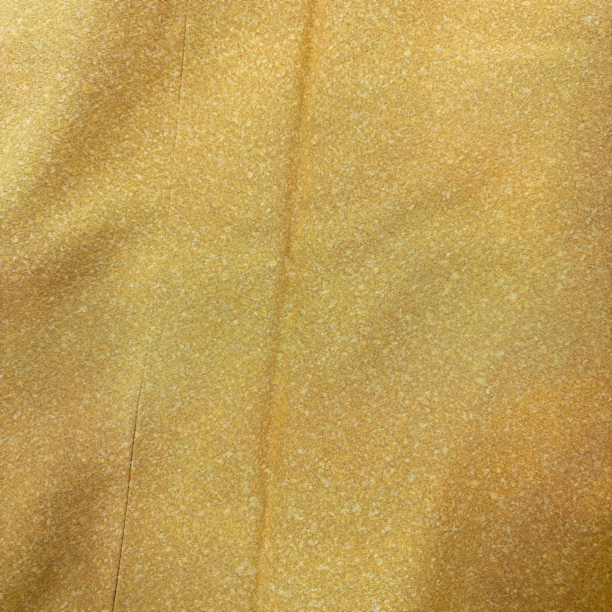  道中着 身丈92 cm 裄丈65.5 M 和装コート 着物衿 ぼかし柄 ベージュ 正絹 秀品 羽織 着物 浴衣