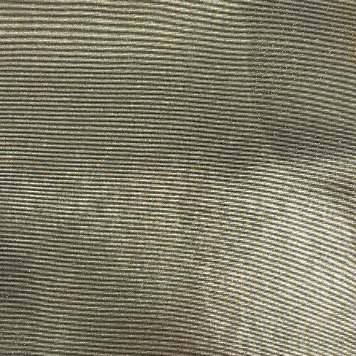 袋帯 秀品 箔屋清兵衛 落款 西陣織 引箔 幾何学 箔 金色 六通 正絹