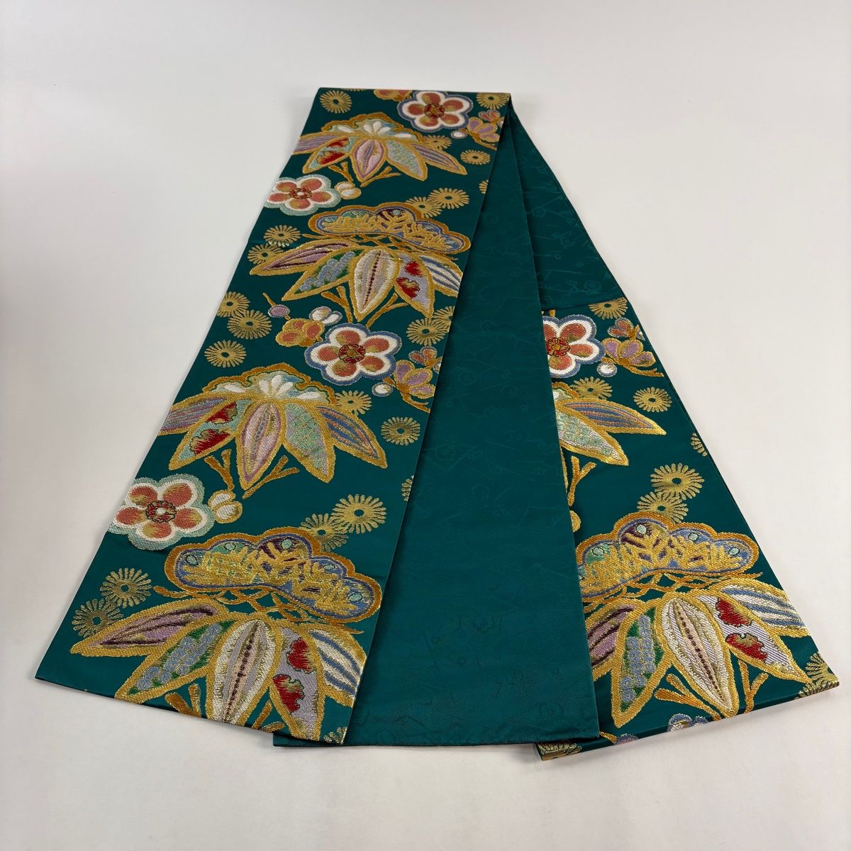 専用帯3815 3775●高級 正絹 六通 袋帯 松竹梅 専用帯3815 3775○高級 正絹 六通 袋帯 松竹梅 帯3815 ○高級 正絹 六