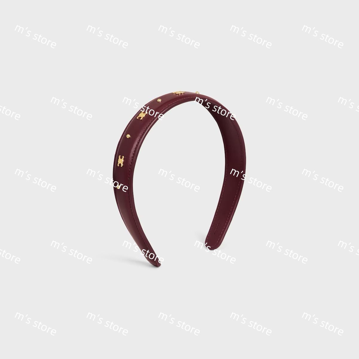 セリーヌ トリオンフ ヘッドバンド カチューシャ ブラウン 楽天市場】CELINE セリーヌ TRIOMPHE HAIRBAND ヘアバンド