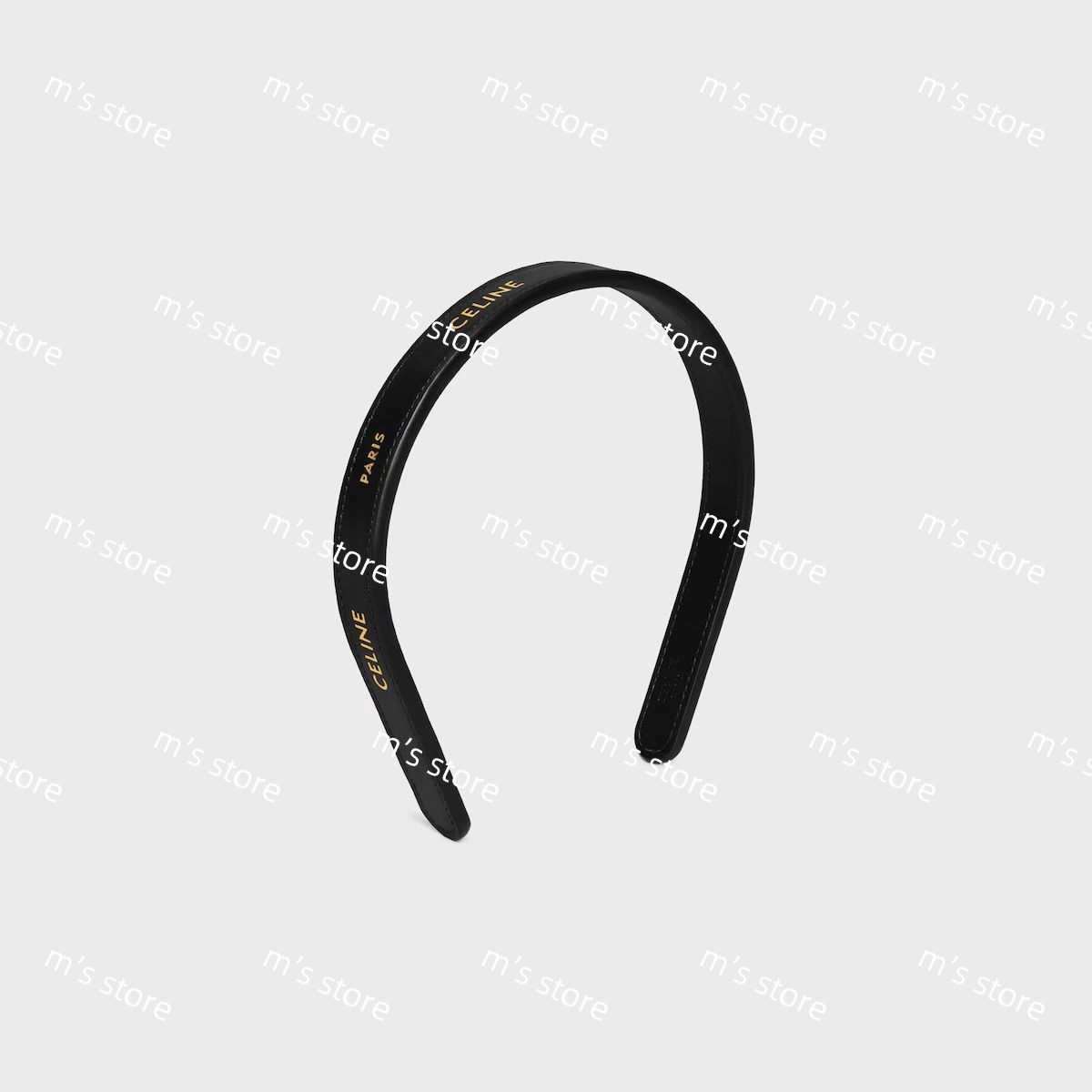 新品 CELINE セリーヌ CELINE PARIS シン ヘッドバンド カチューシャ