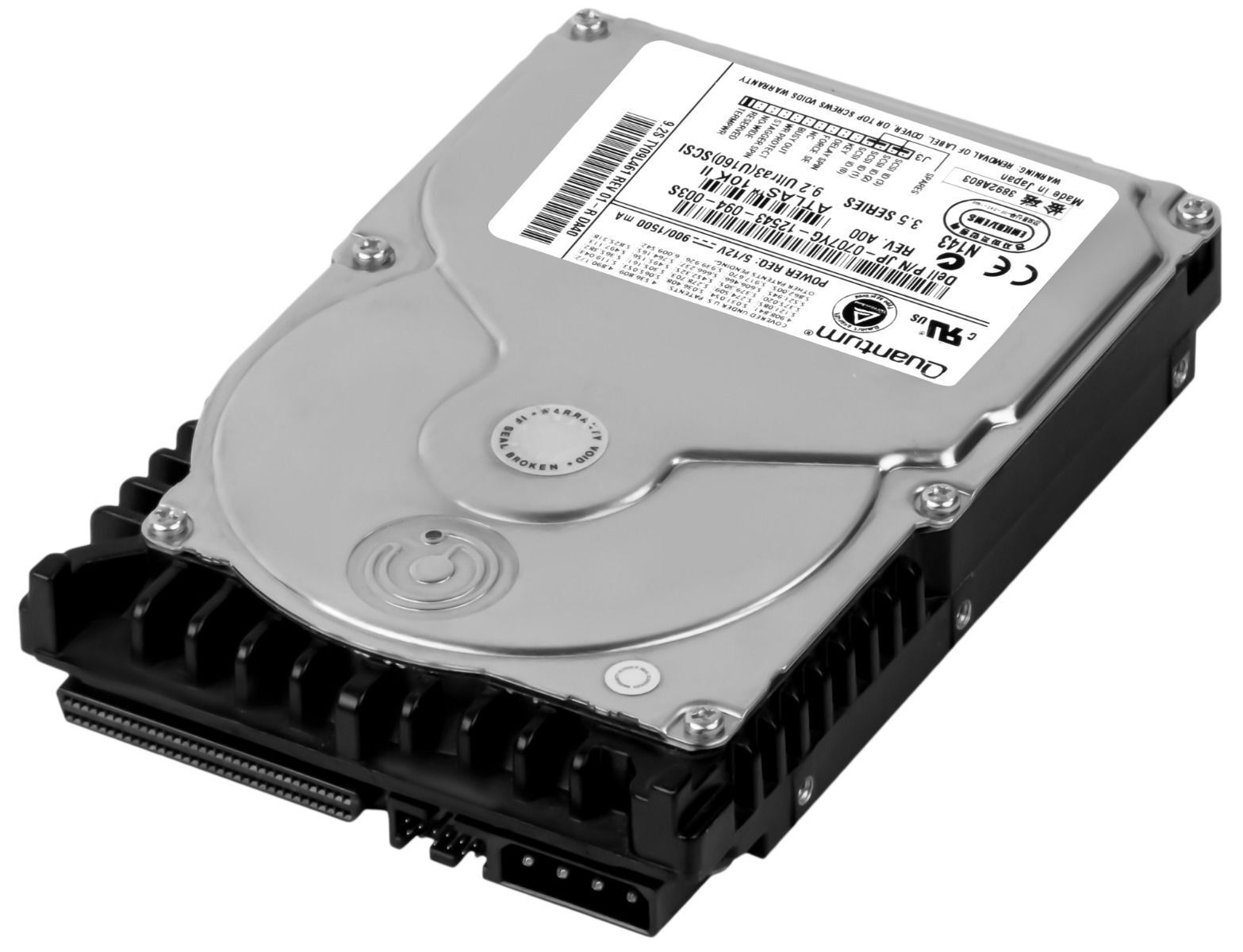 3年保証 Hard Drive Dell 0707 YG 9.2 GB 8 MB SCSI U 160 68-pin 3