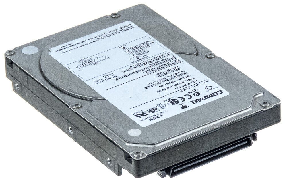3年保証 Hard Drive Compaq 18.2 GB 10 K SCSI 232574-005 HDD
