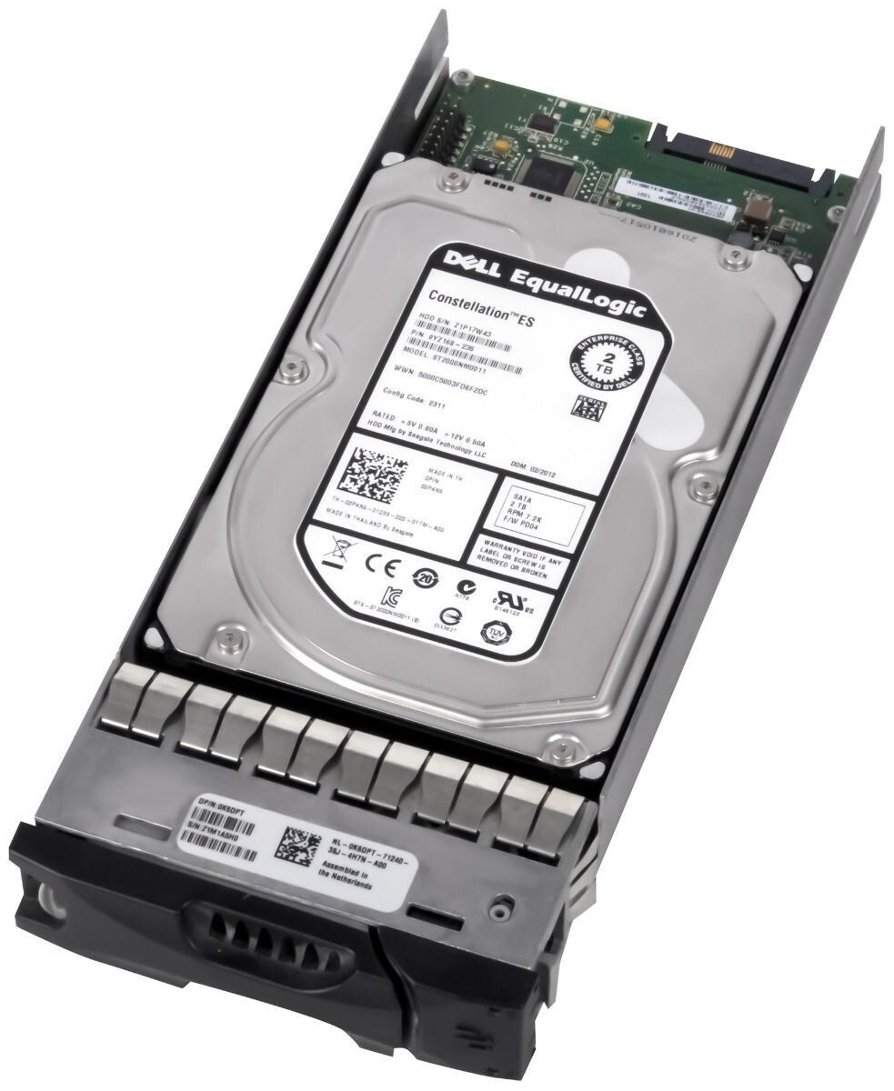 3年保証 Dell Equallogic 02 p 4 n 9 00 nv 66 St 2000 nm 0011 2 tb 7 k 64 mb Sata III Sas