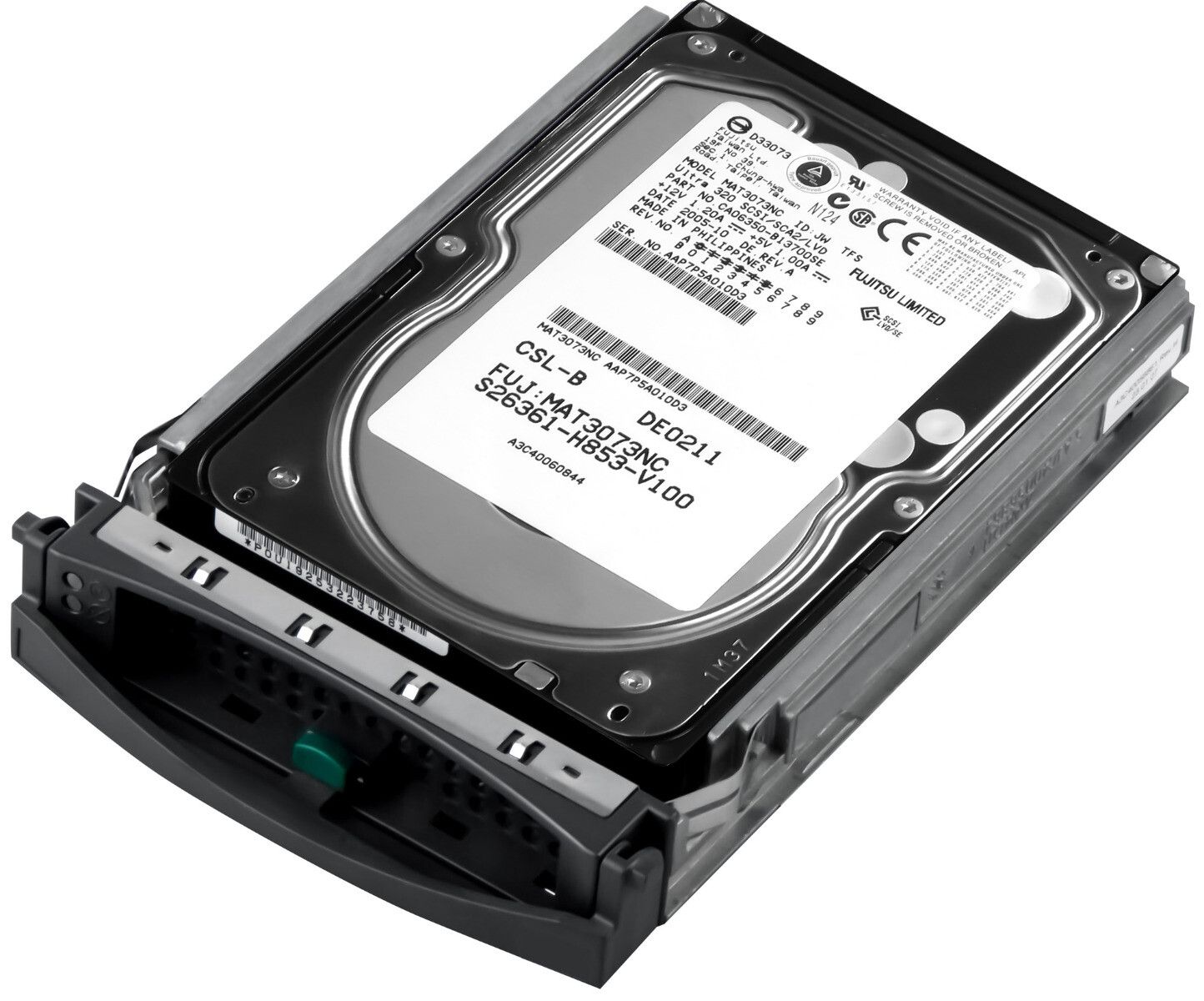 3年保証 Hard Drive Fujitsu S 2361 H 853 V 100 73 GB 10 K SCS