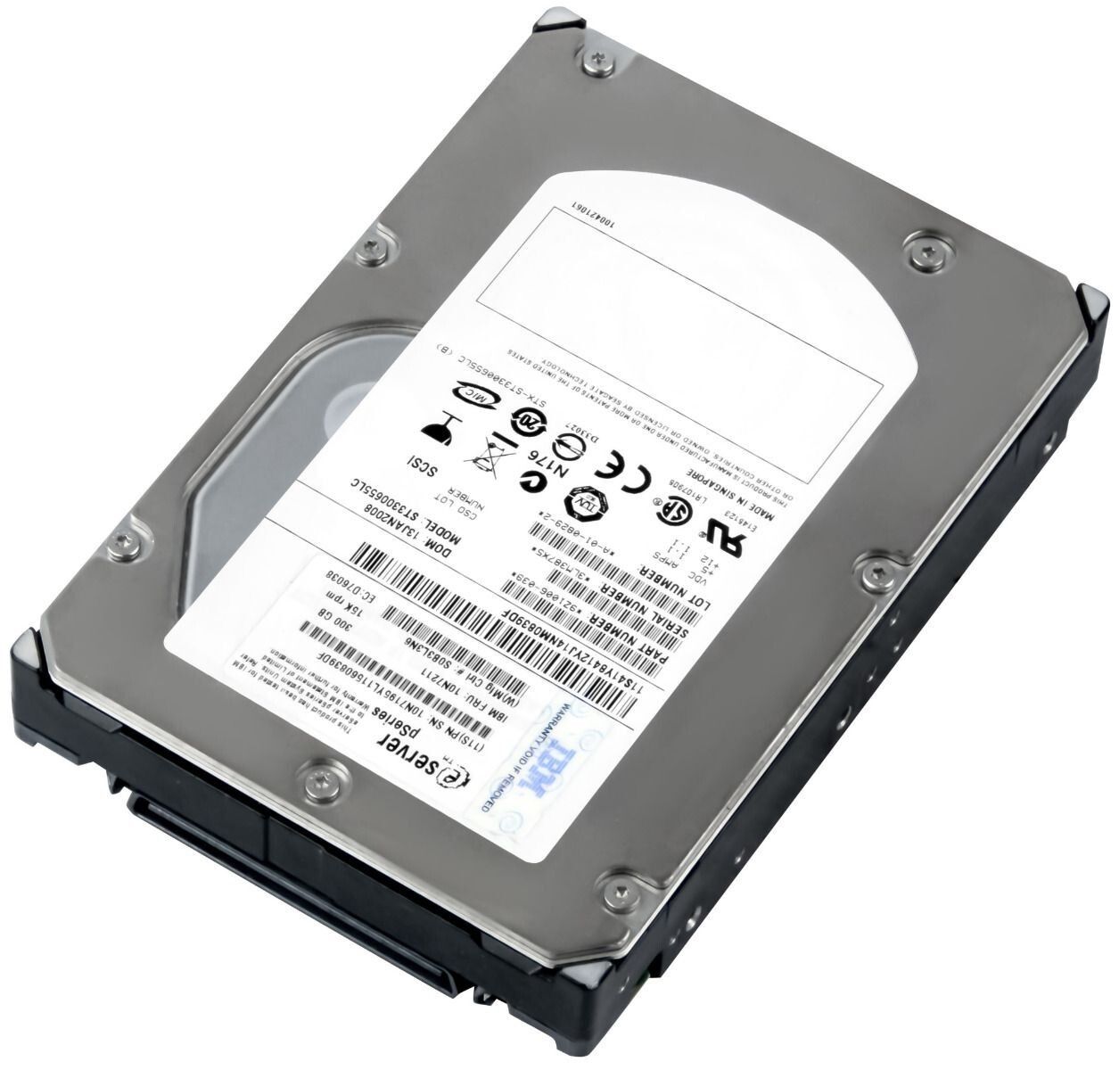 3年保証 Hard Drive IBM 10 N 7211 300 GB 16 MB SCSI U 320 3.5