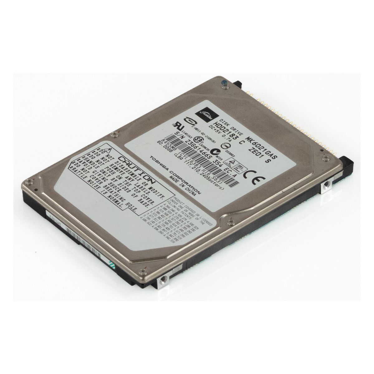 3年保証 Hard Drive Toshiba 60 GB 4.2 K 2 MB ATA 2.5