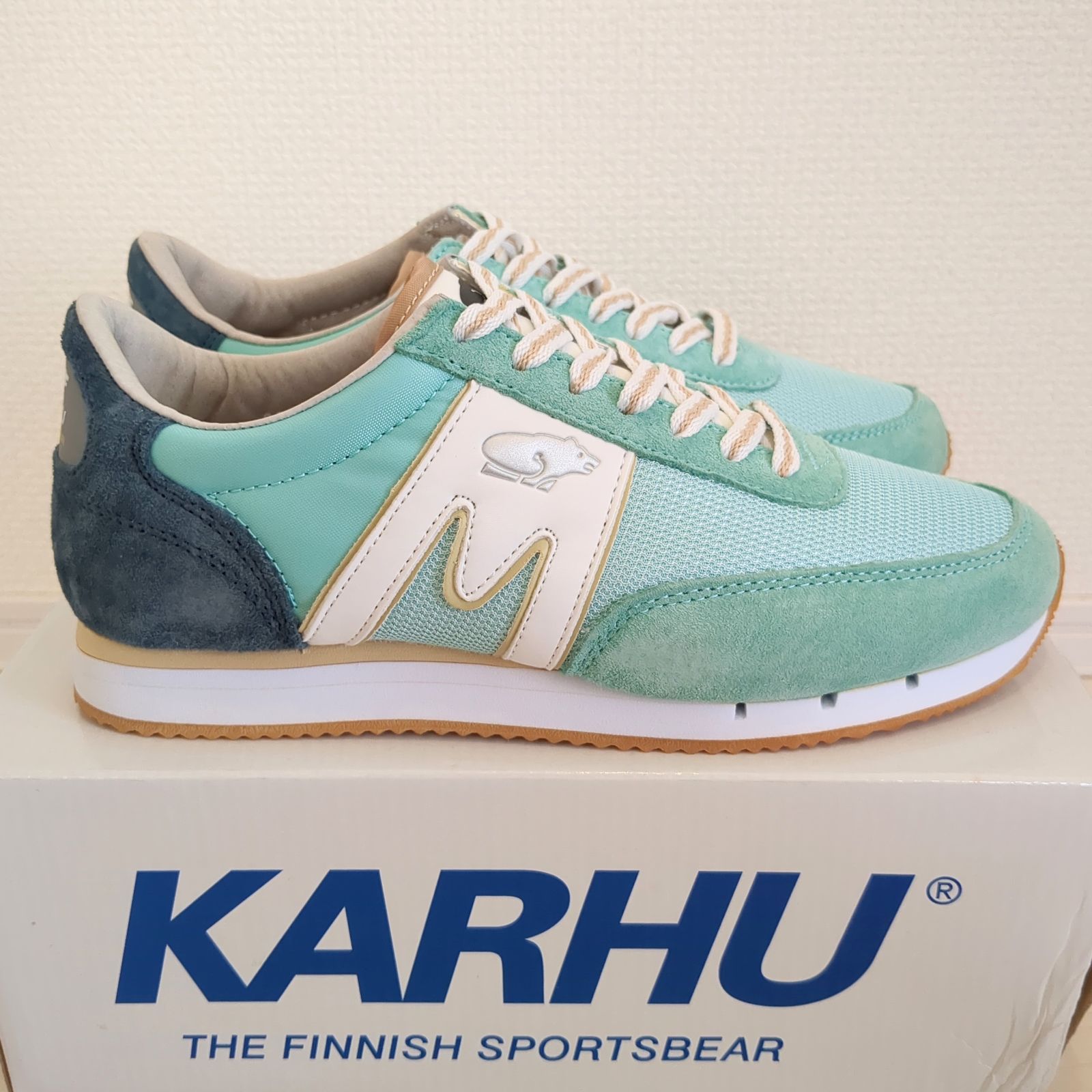 KARHU カルフ ELITE アルバトロス エリート US 6 24.0 cm パステルターコイズ