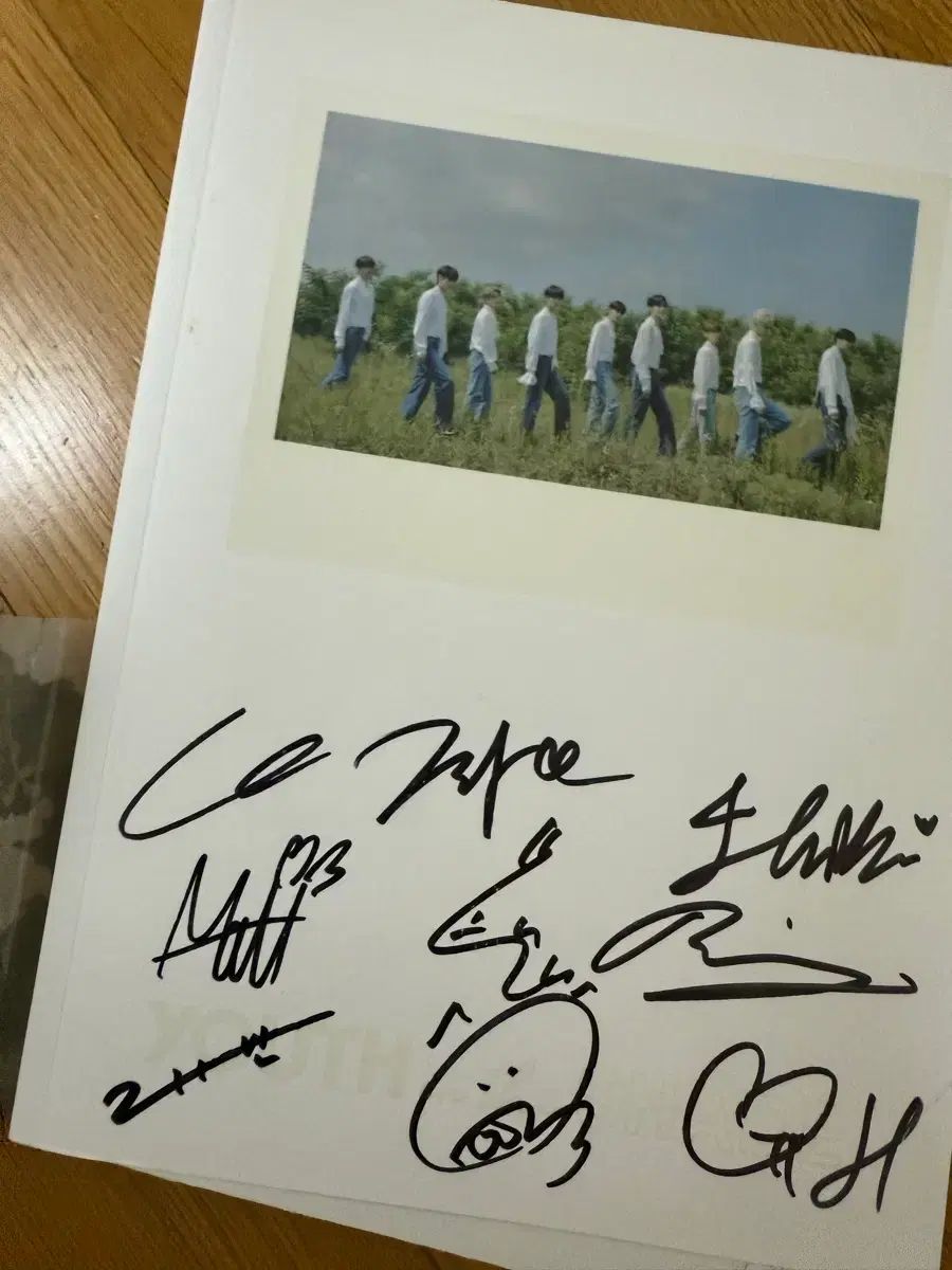 ZEROBASEONE(ゼロベースワン・ZB1・ゼベワン) ミニ1集 非売品 サイン