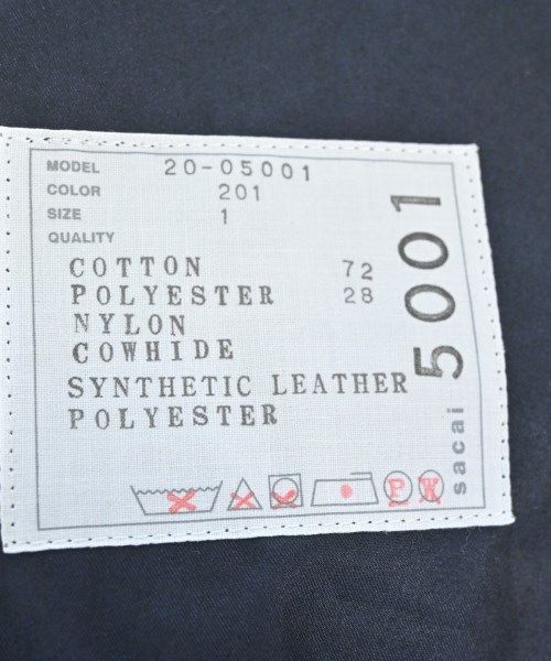  sacai トレンチコート レディース 古着 トレンチコート スプリングコート ジャケット アウター