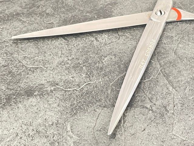 光 理容鋏 【中古】HIKARI RAY COSMOS 136 木箱付 ハサミ シザー レイ