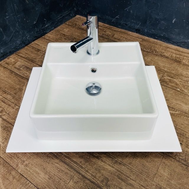 スカラベオ スクエア 手洗器 水栓 KVK 住宅設備 洗面ボウル 洗面器 515270