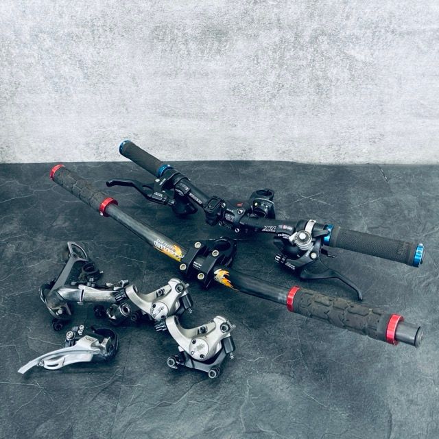 ハンドル ブレーキ ディレイラー 6点セット amoeba XC 6066 DEORE BR M 515 スペシャライズド 515311
