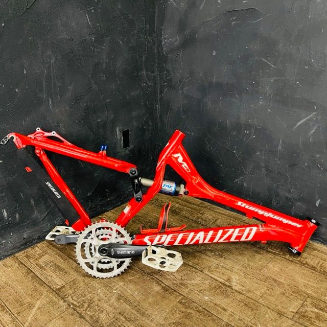 FSR M 4 stumpjumper 自転車 フレーム スペシャライズド スタンプジャンパー FOX wellgo shimano 赤 515310