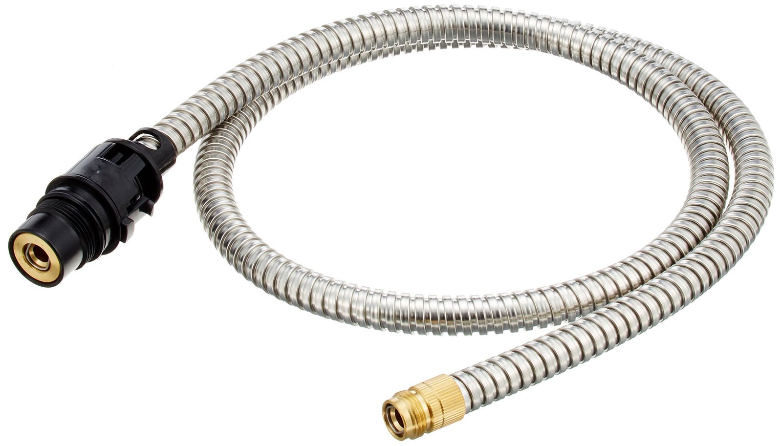 KVK 洗面用シャワーホース黒1.1m Z414804