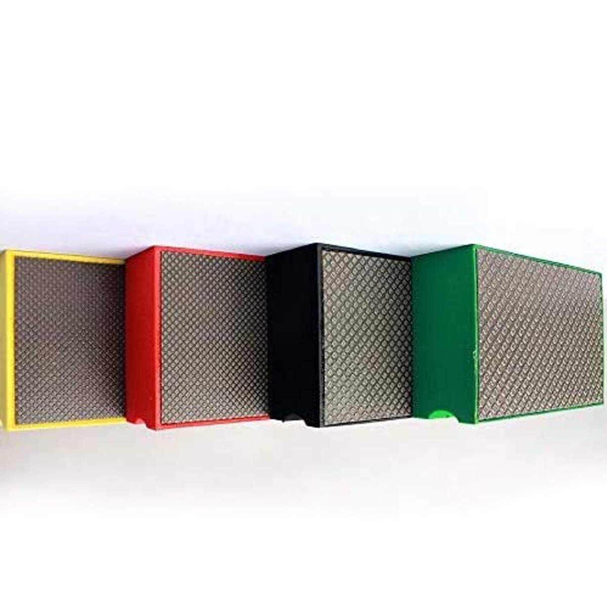 ダイヤモンド研磨ハンド ハンド研磨パッド 手研磨パッド 花崗岩 大理石 複合材料 タイル ガラス用 修復 実用 耐久性 便利 軽量 家庭 作業 DIY セット 120 800 3000