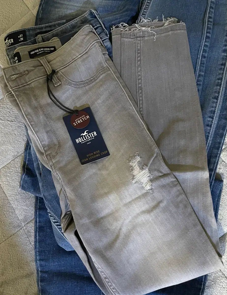 ホリスター レギンスジーン スキニージーン グレー