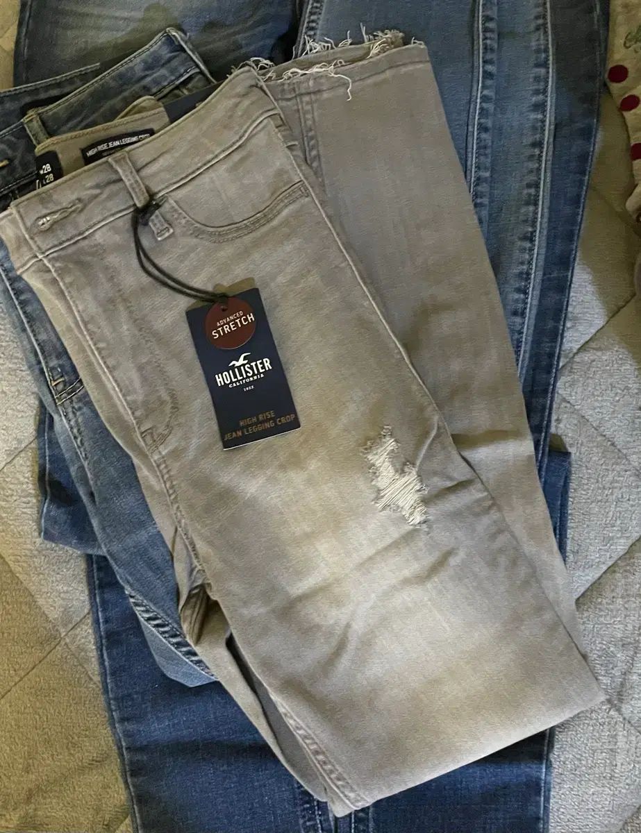 ホリスター レギンスジーン スキニージーン グレー