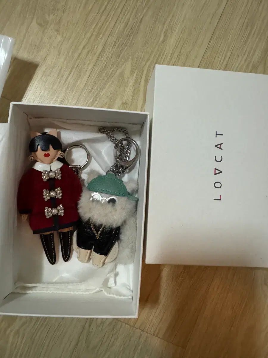 ラブキャット プピ キーホルダー バッグチャーム