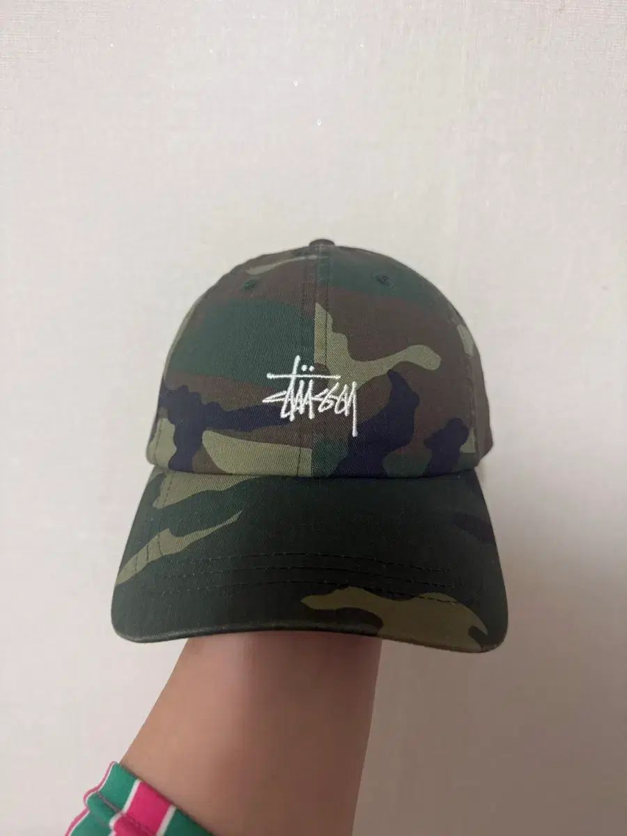STUSSY ベースボールキャップ カモフラージュ ミリタリー - メルカリ