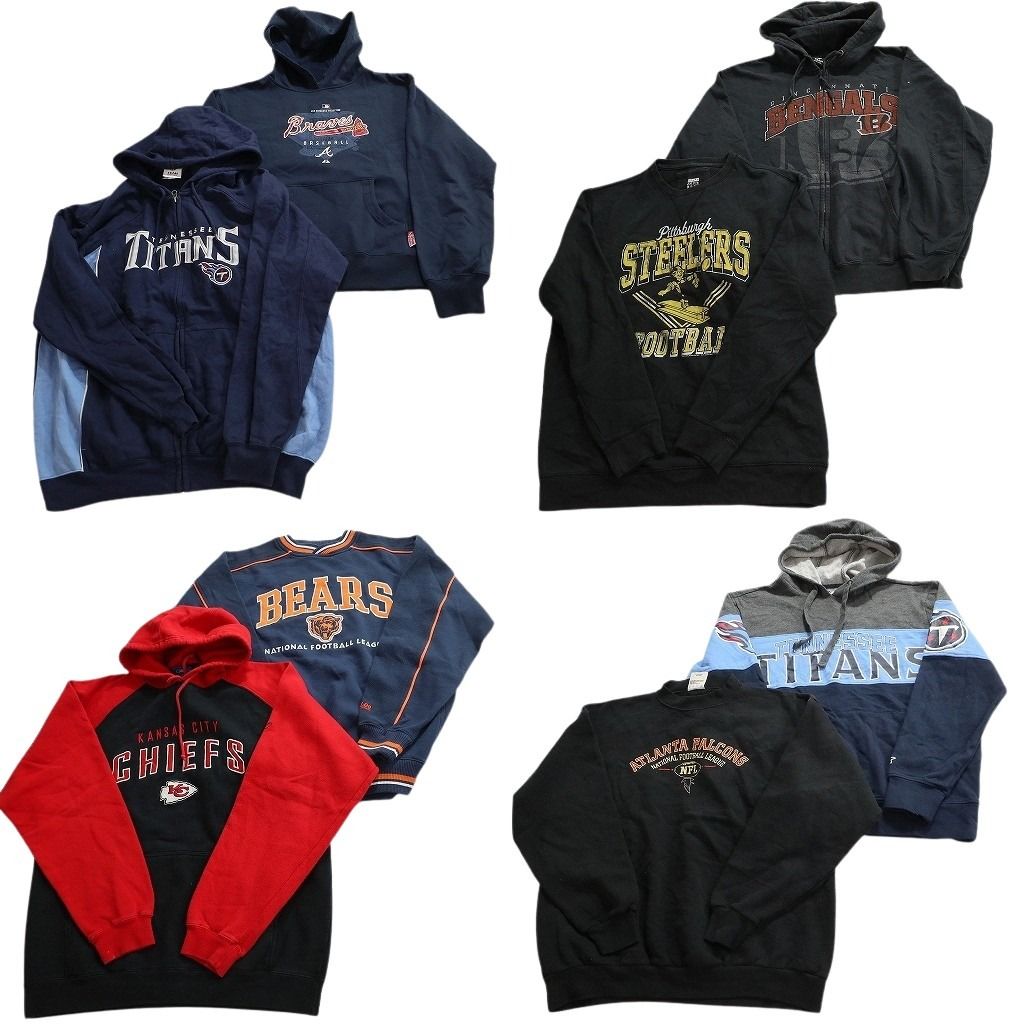 古着卸 まとめ売り プロチーム スウェット 8枚セット (メンズ L ) MLB