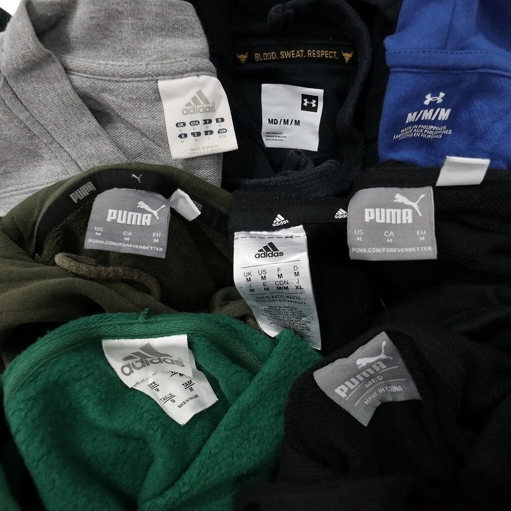 古着卸 まとめ売り スポーツブランドMIX スウェット 8枚セット (メンズ