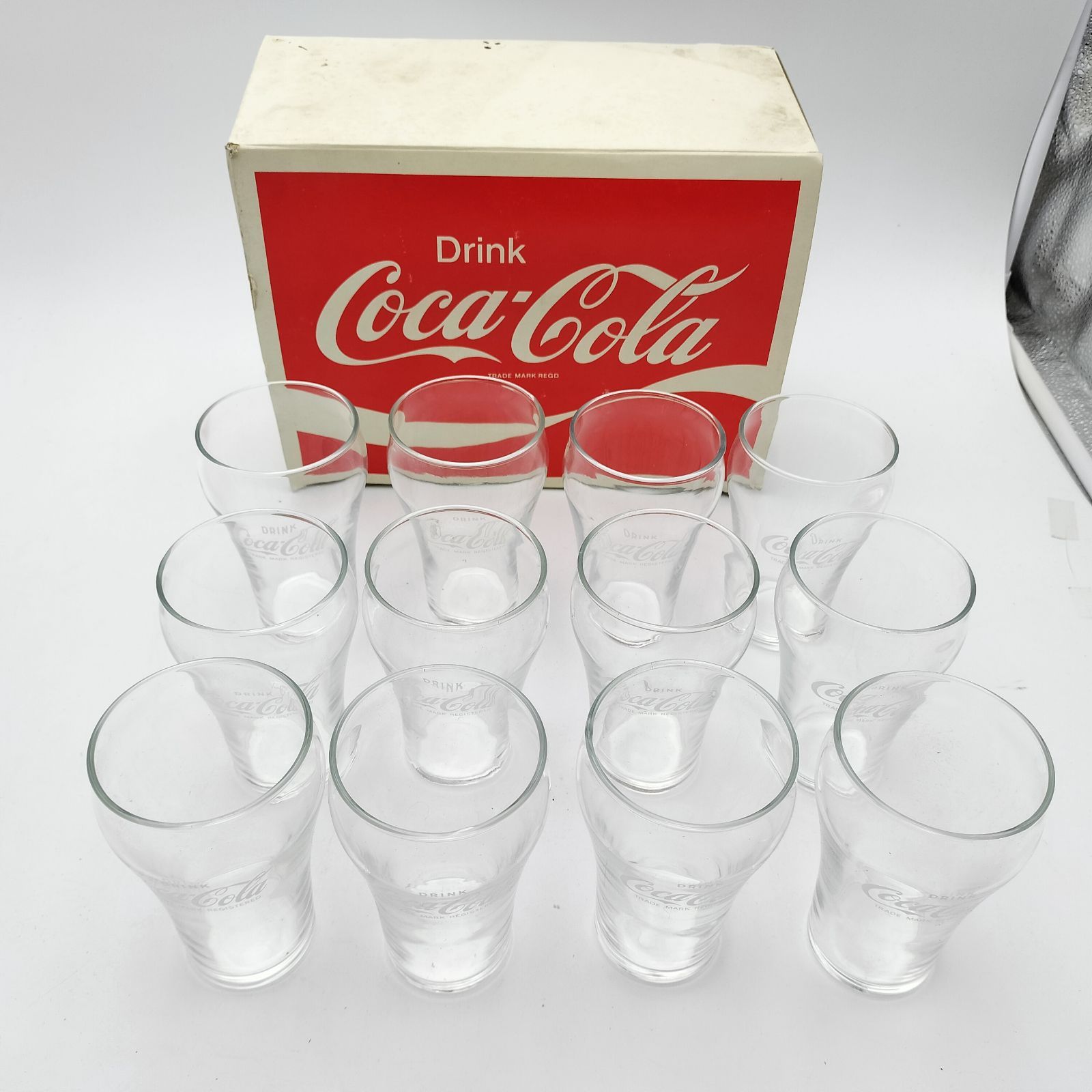 昭和時代のコカ・コーラ グラス 12個セット 昭和レトロ - メルカリ