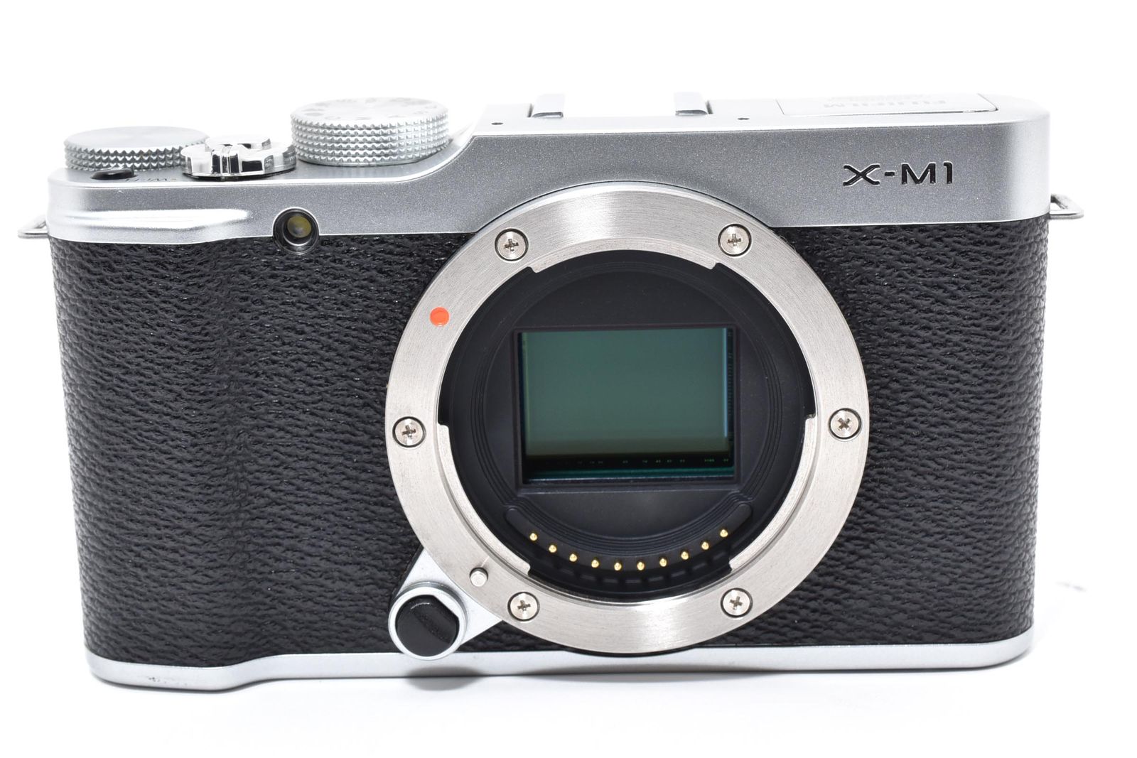 FUJIFILM X-M1 ボディ 美品 写ルンです □ 美品 □ フジフィルム FUJIFILM X-M1 ボディ シルバー ≪動作光学
