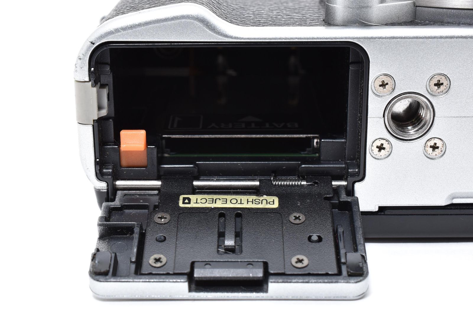 □ 美品 □ フジフィルム FUJIFILM X-M1 ボディ シルバー ≪動作光学