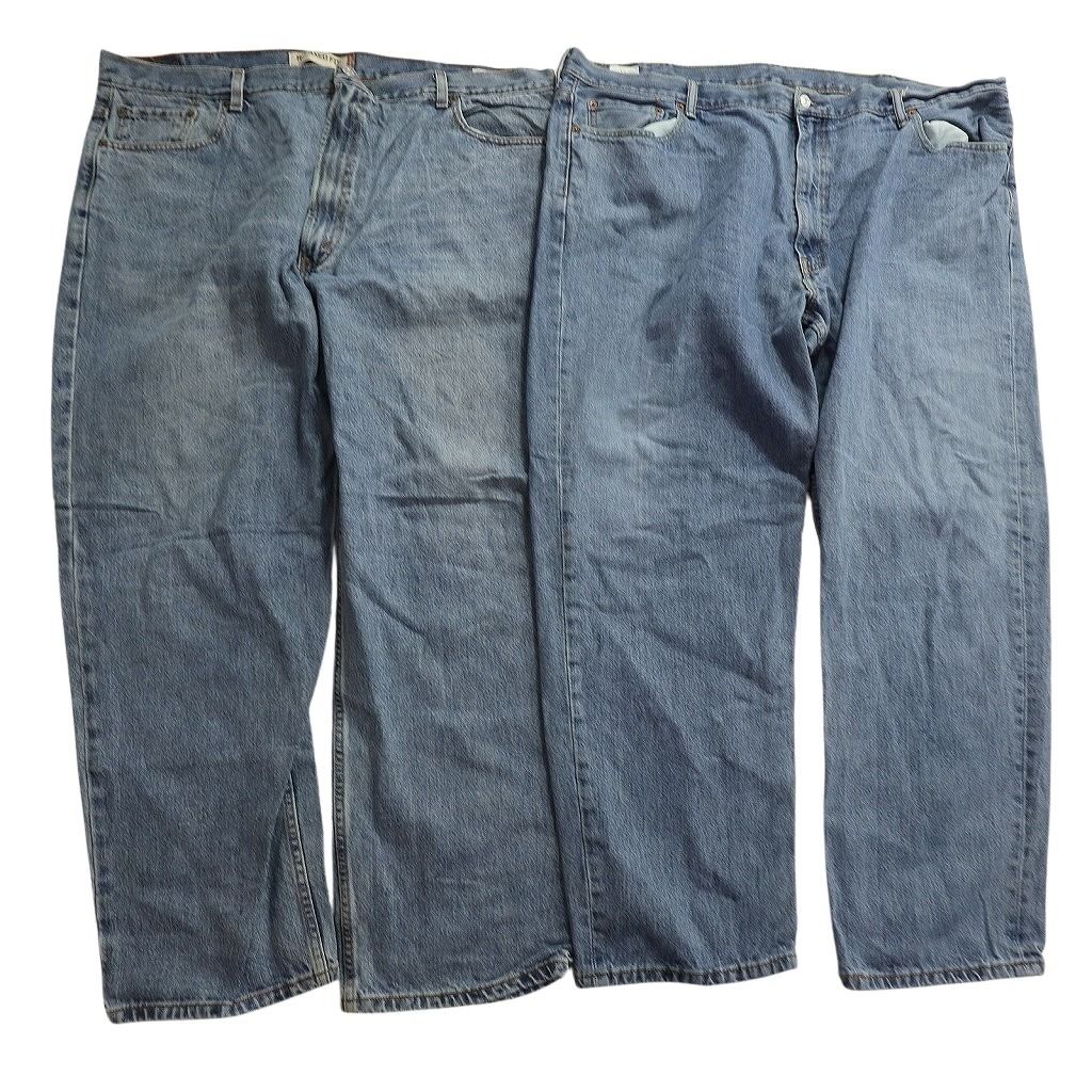 一着 約¥550‼️デニムまとめ売り 古着卸 まとめ売り リーバイス 550 デニム パンツ 7枚セット (メンズ