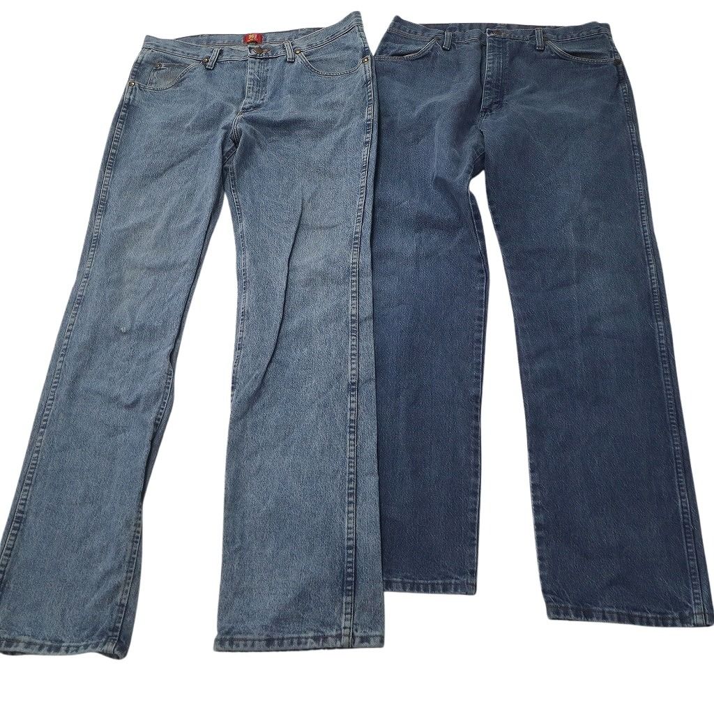 ふぁどです。２点セット 古着卸 まとめ売り Wrangler ラングラー デニム パンツ 8枚セット