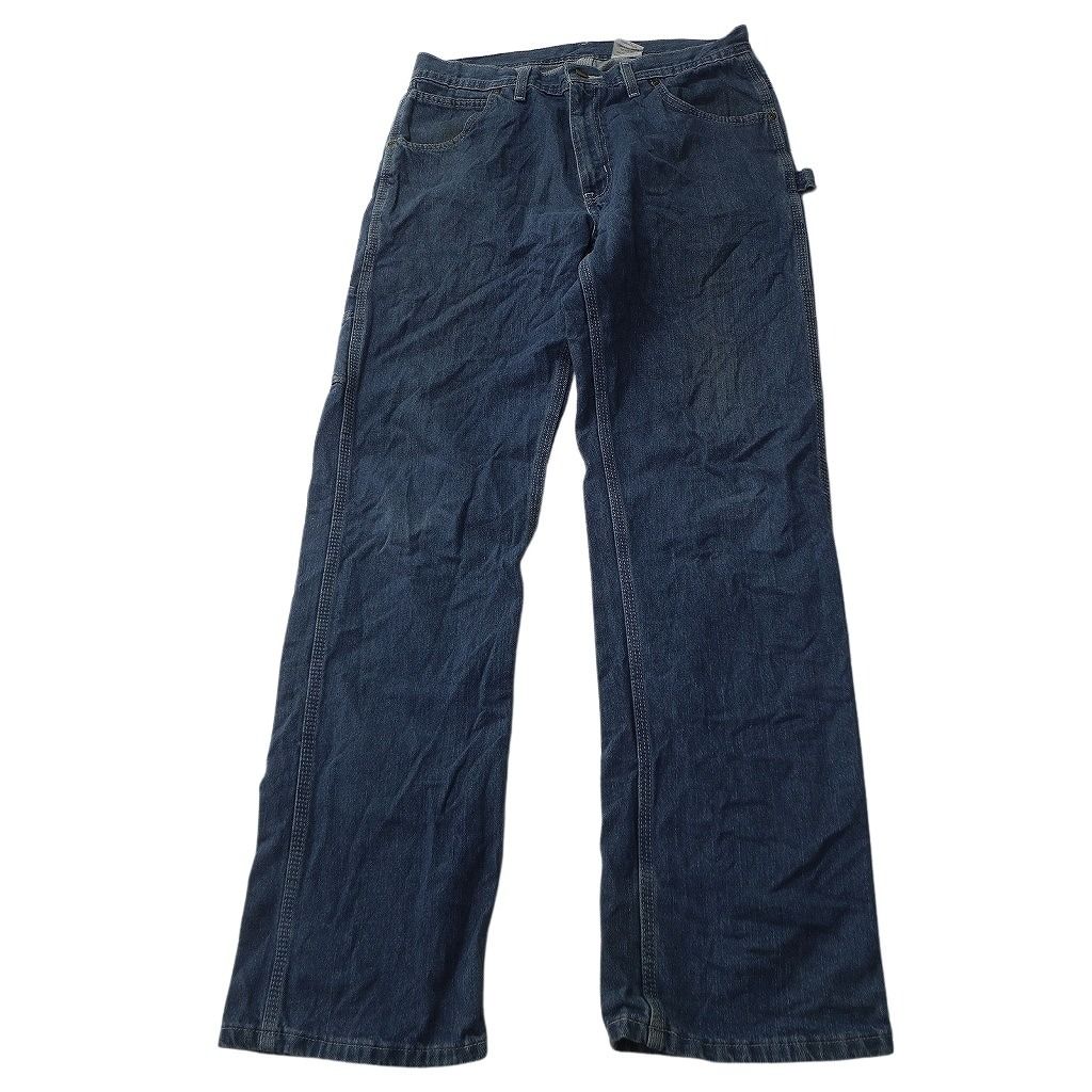古着卸 まとめ売り ペインターデニム パンツ 6枚セット (メンズ 34 /33